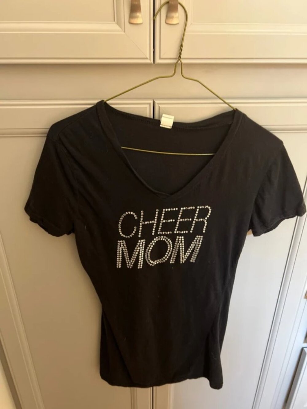 Womens Cheer Mom shirt size large